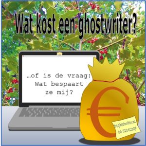 Wat kost een ghostwriter